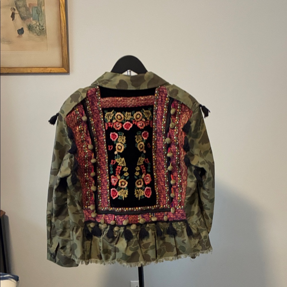 Zara Olive Outerwear Jacket